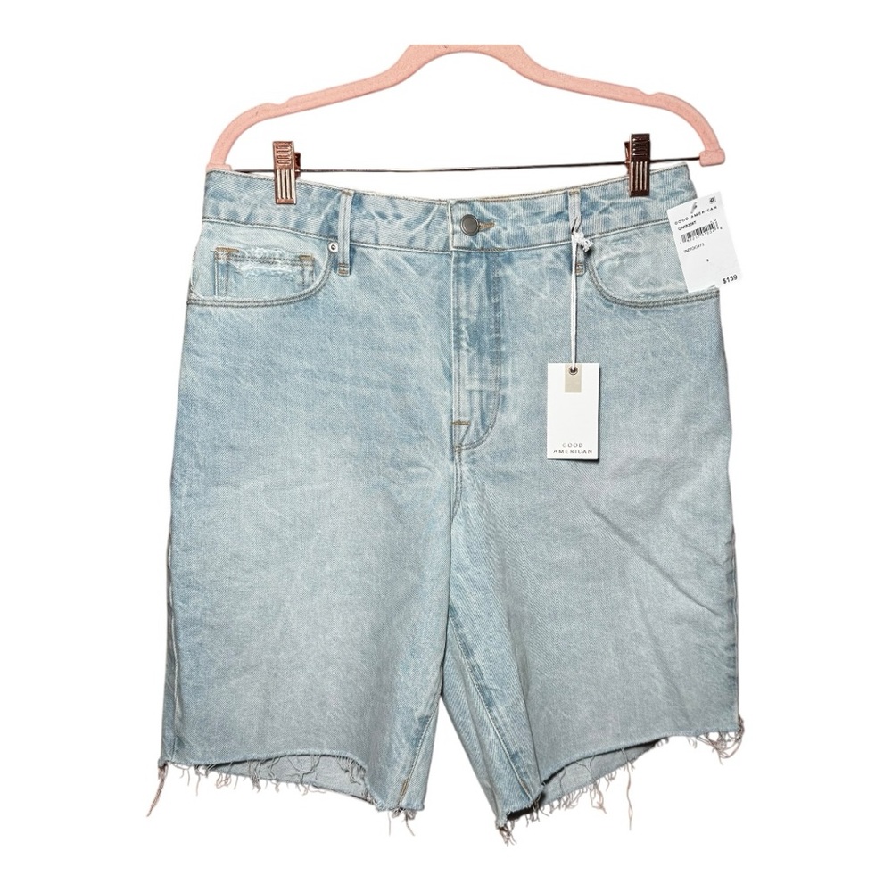GOOD AMERICAN Good ‘90s Bermuda Shorts Size 6/28 NWT